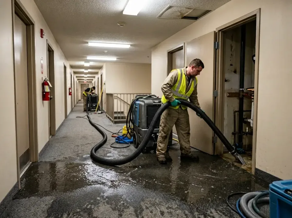 multi-unit-apartment-hallway-f-005 — frequently asked questions, Emergency Burst Pipe Water Extraction & Removal in Elma, WA